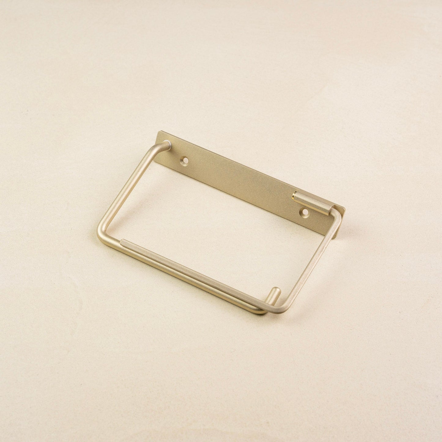 【Bent】 Paper Holder Single -2way- Satin finish(マット仕上げ)※在庫限りで生産終了