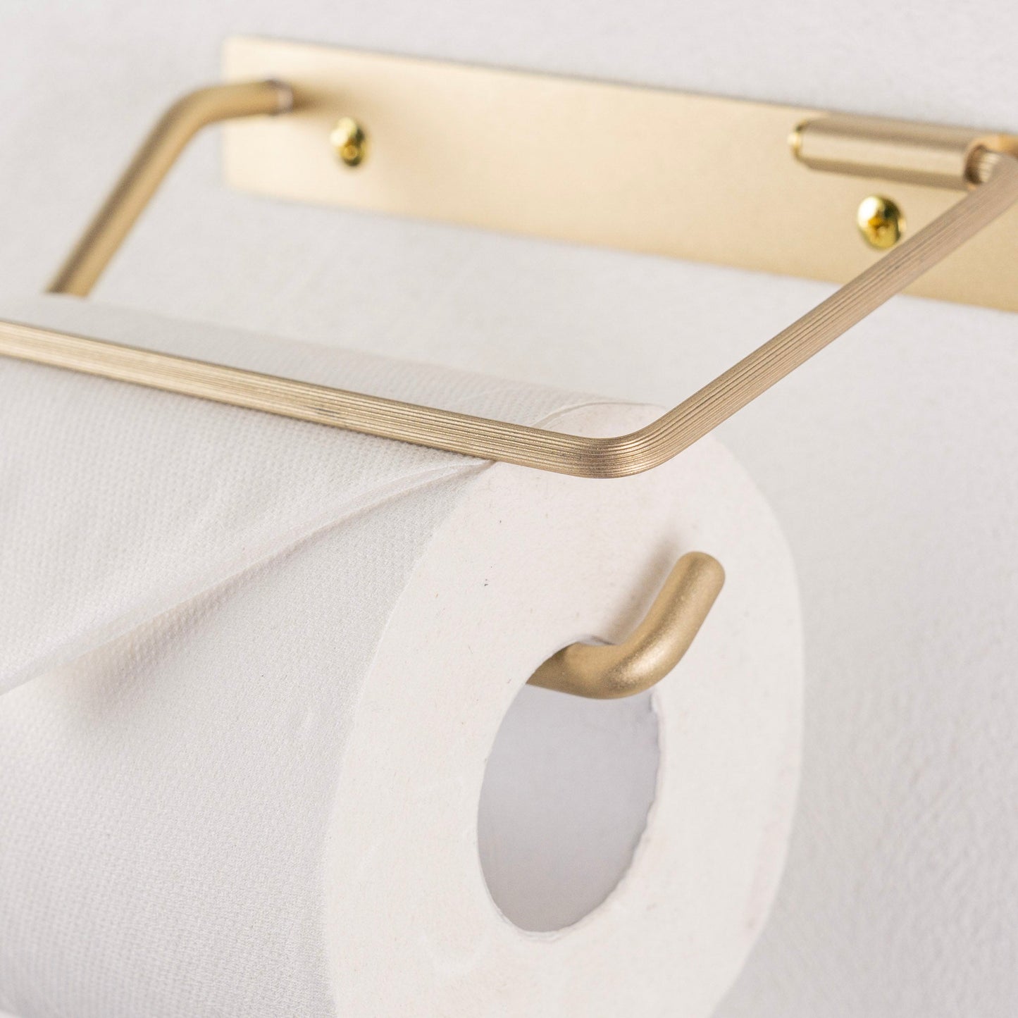 【Bent】 Paper Holder Single -2way- Satin finish(マット仕上げ)※在庫限りで生産終了