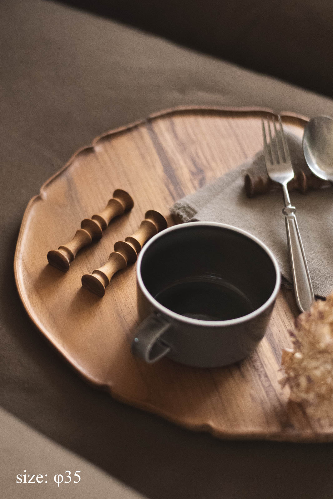 NIDO circle tray | トレイ