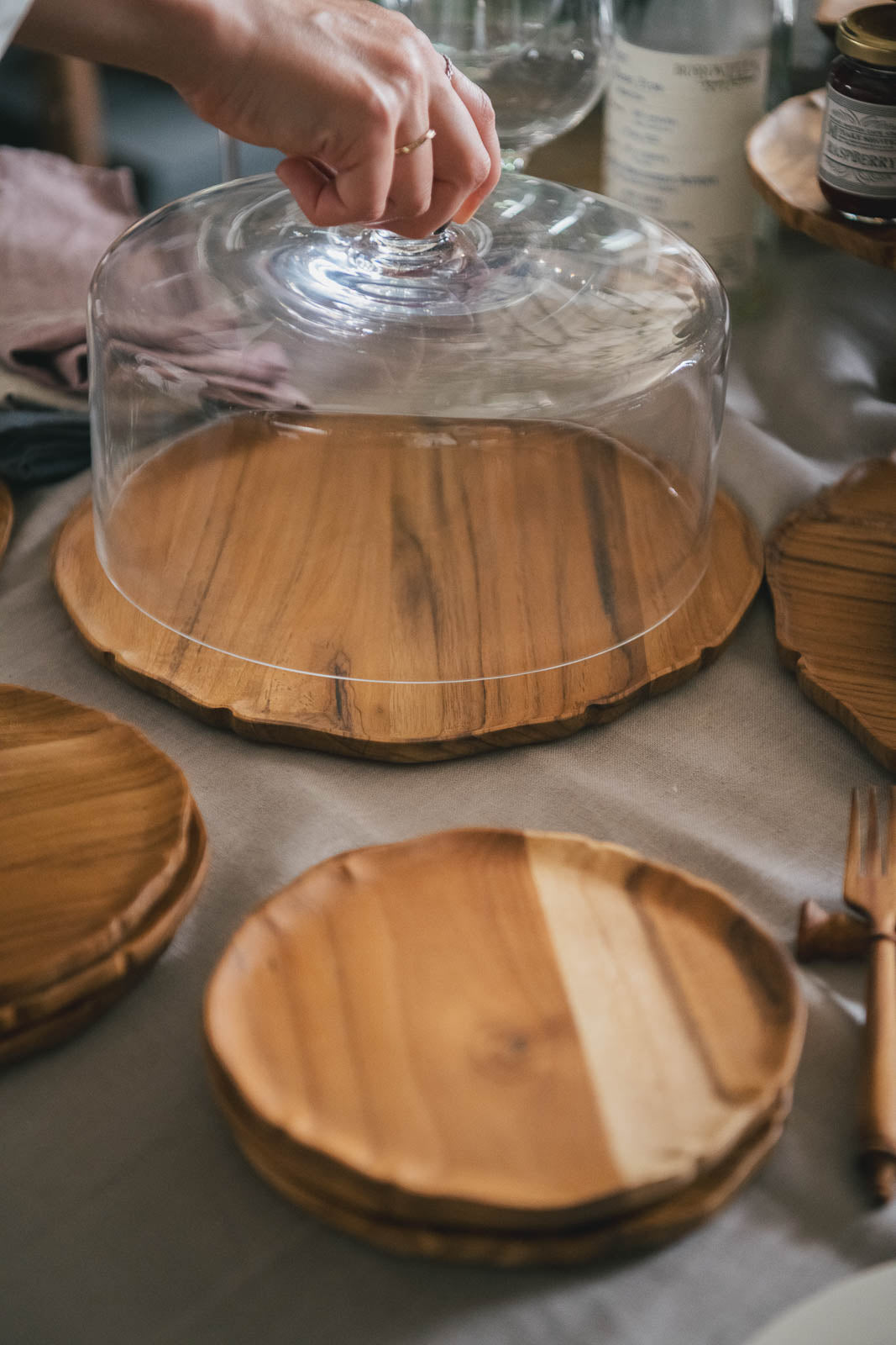 NIDO circle tray | トレイ