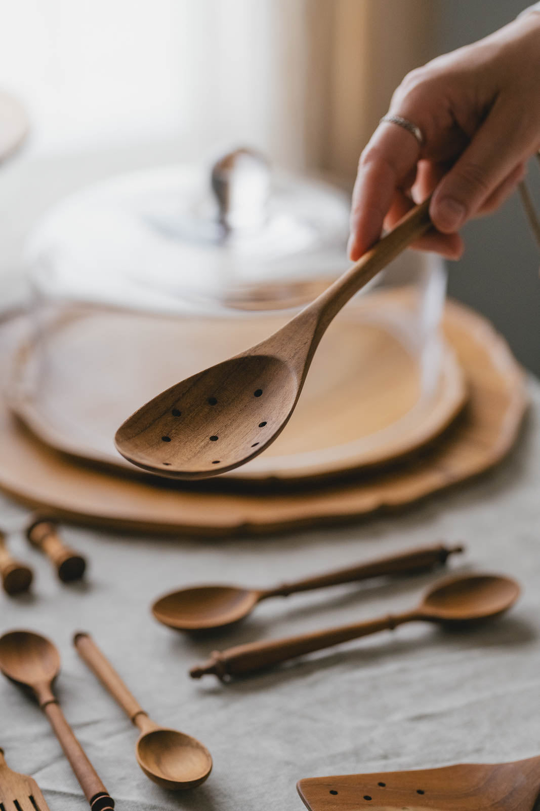 NIDO slotted spoon | 調理スプーン