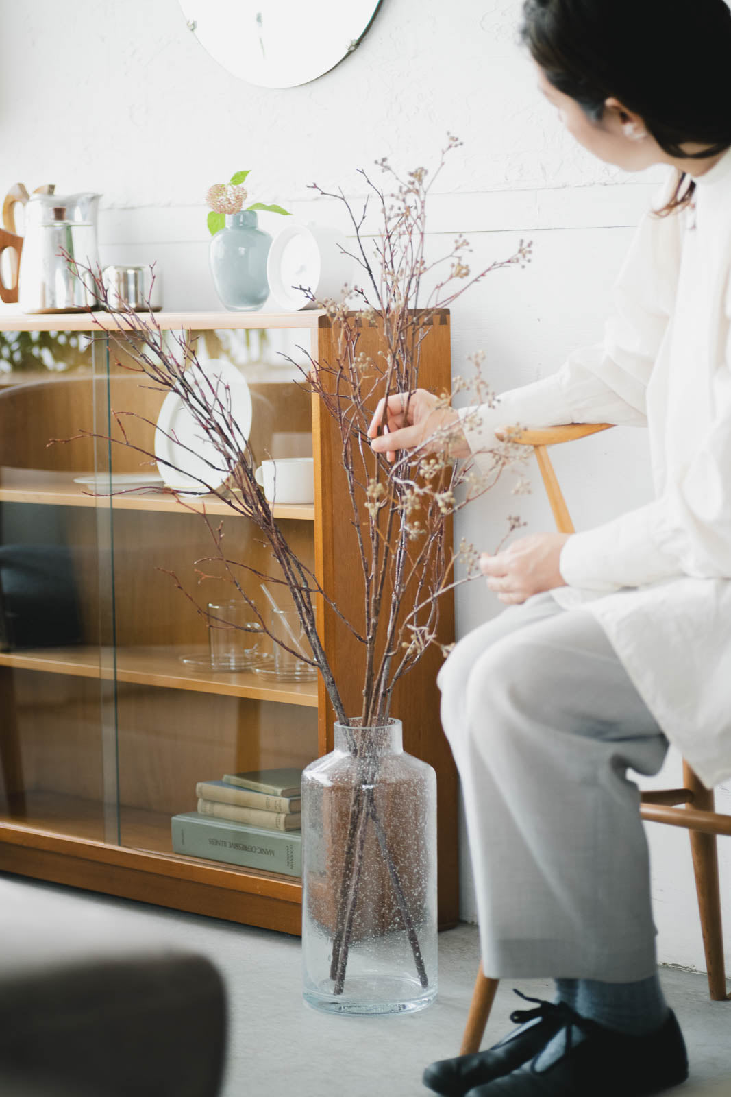 Birch Branches 100cm Natural Set of 2