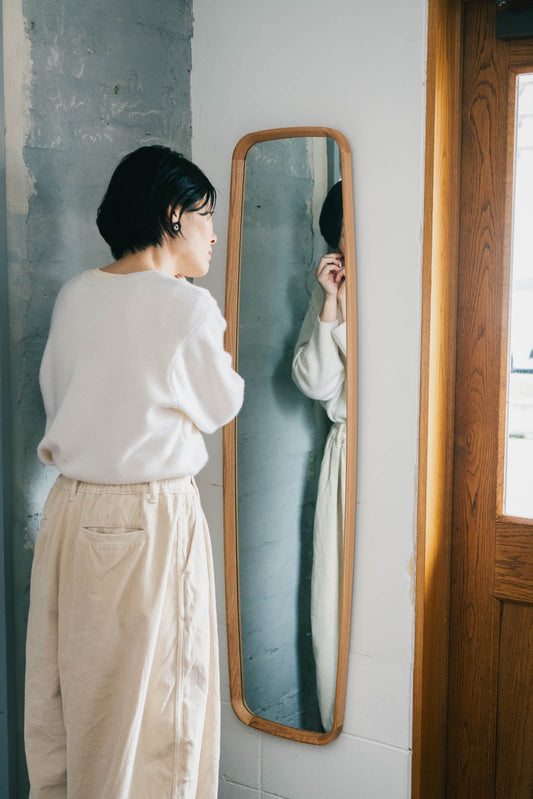 Oak frame ミラー Long