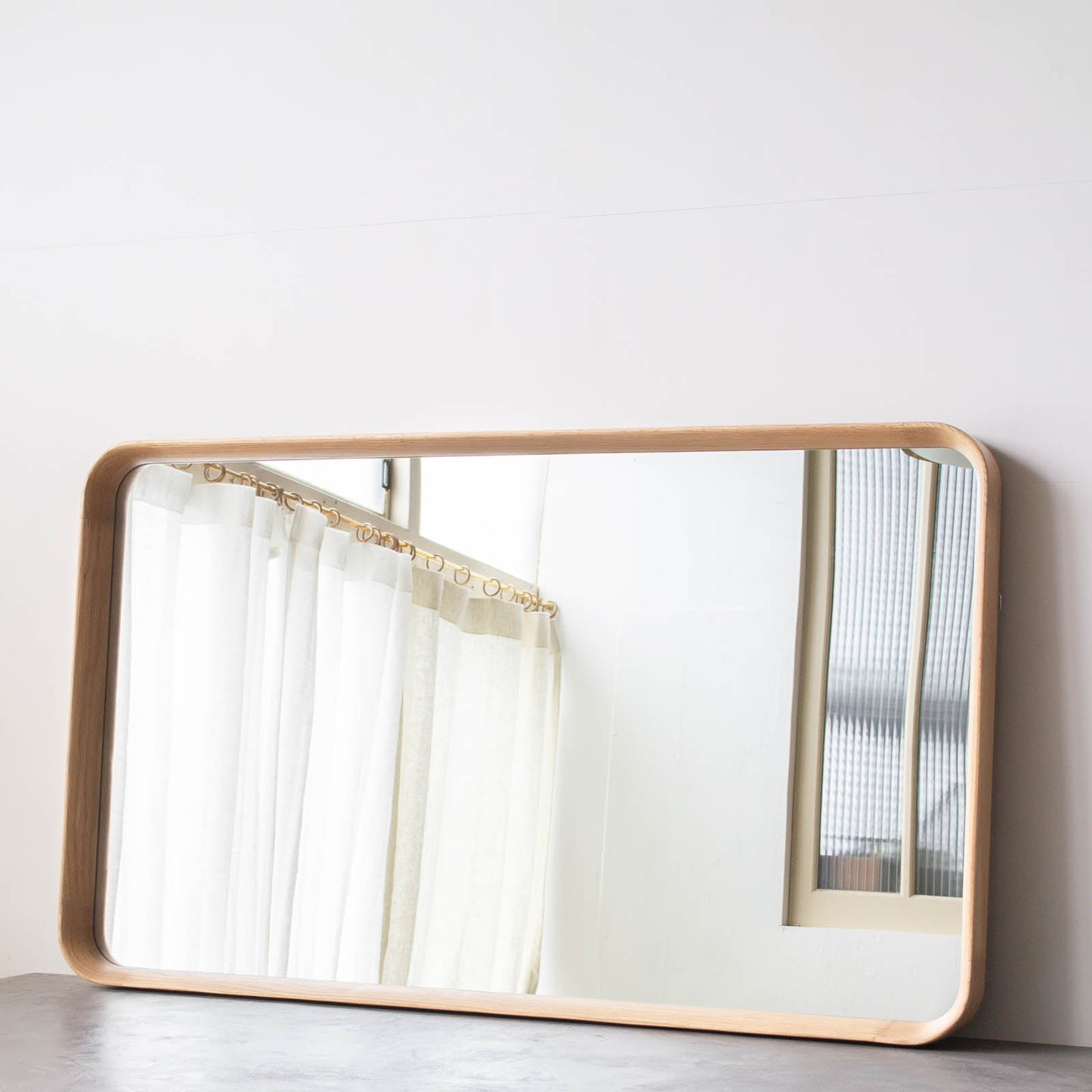 Oak frame ミラー Square L
