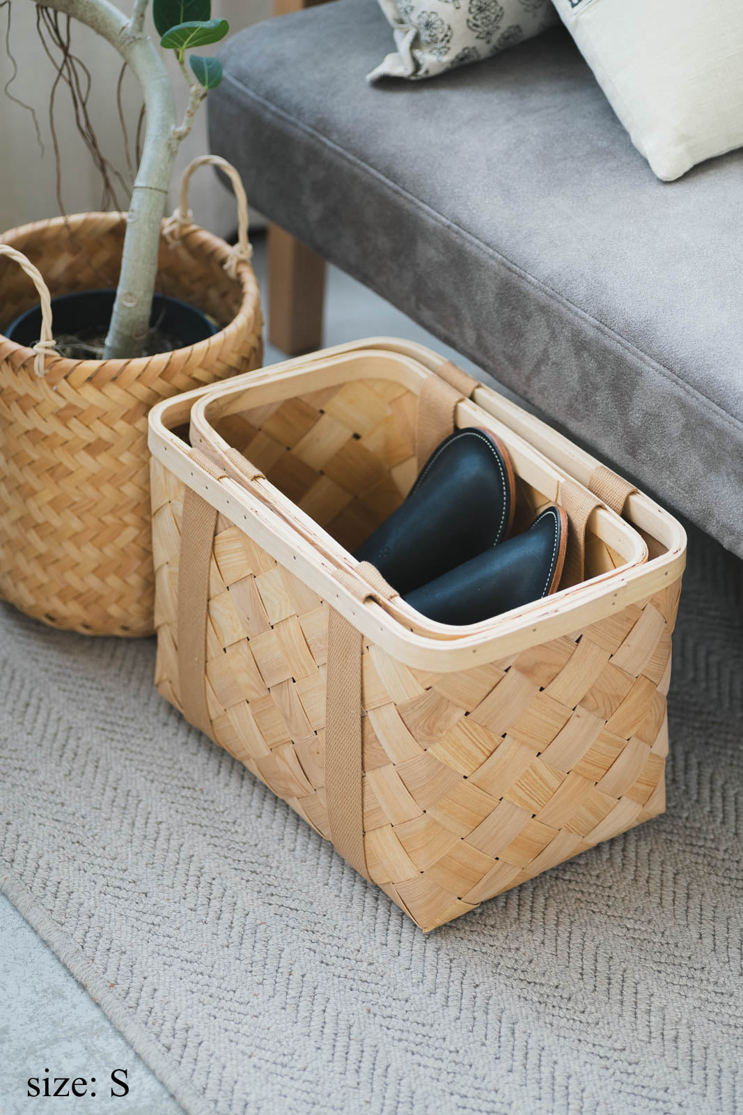Snokka Basket Bag Beige