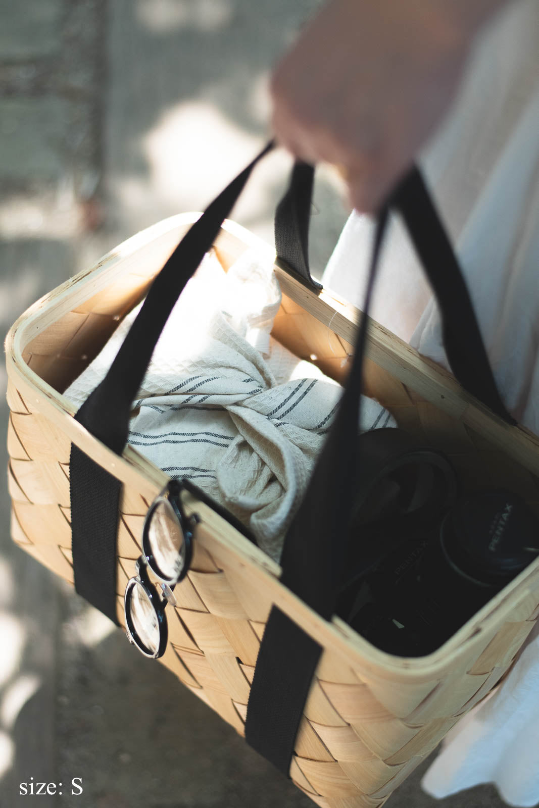Snokka Basket Bag Beige