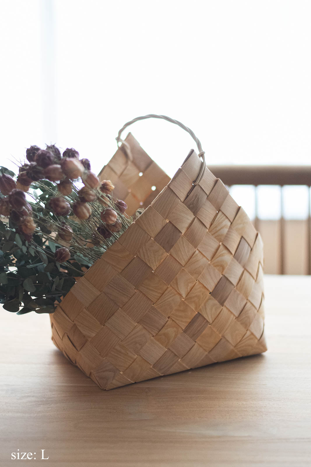 Snokka Log Basket