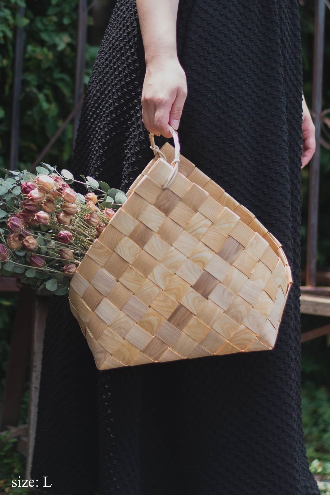Snokka Log Basket