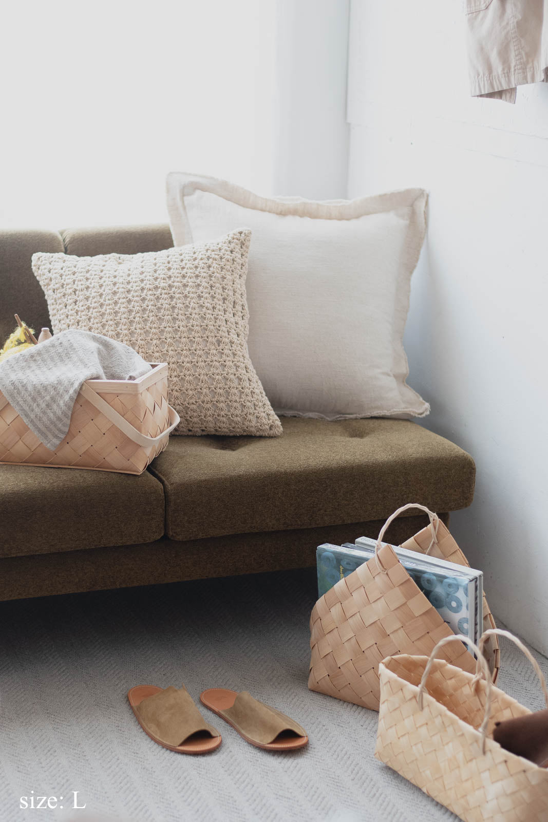 Snokka Log Basket