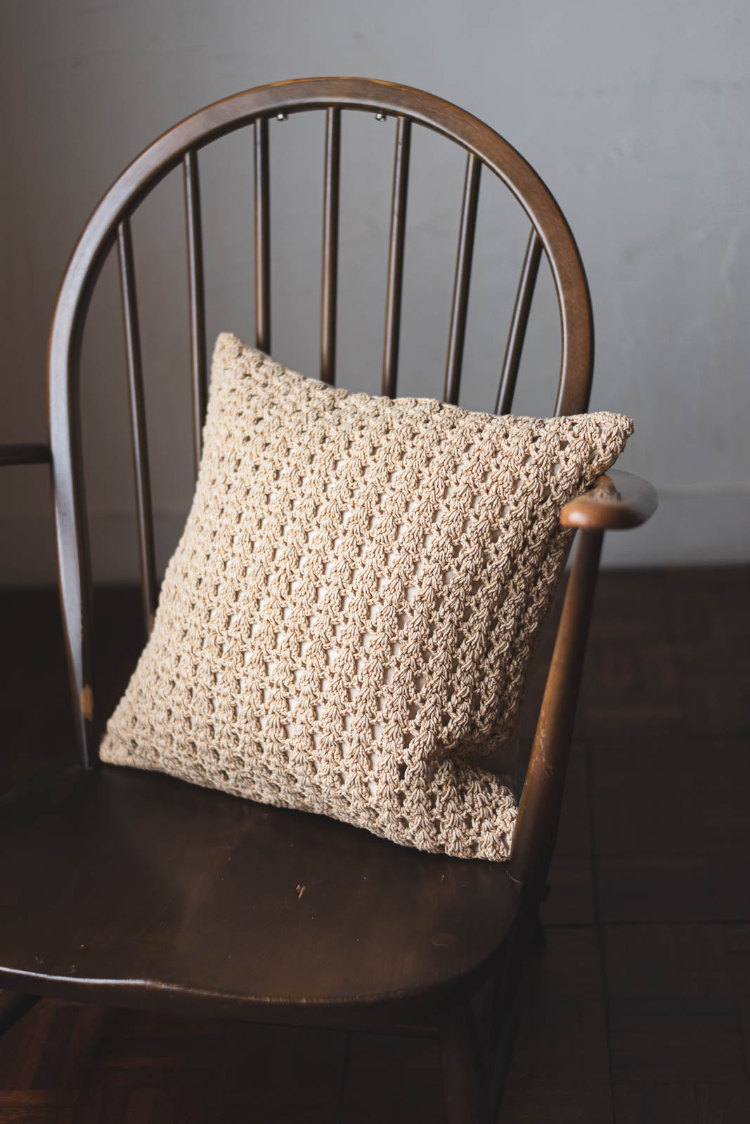 クロシェット クッションカバー45×45