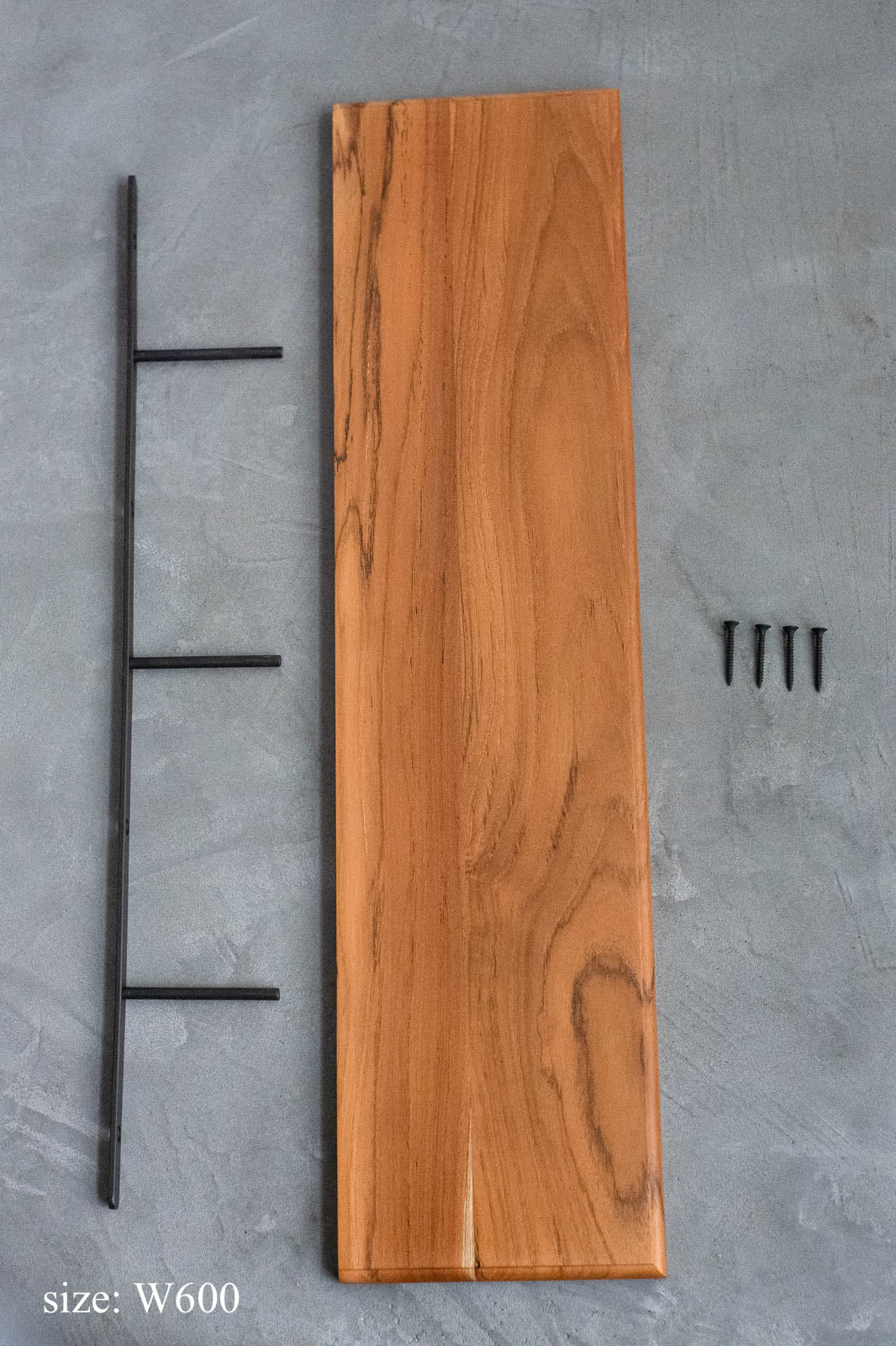 Teak Classic shelf | 棚受け一体型シェルフ