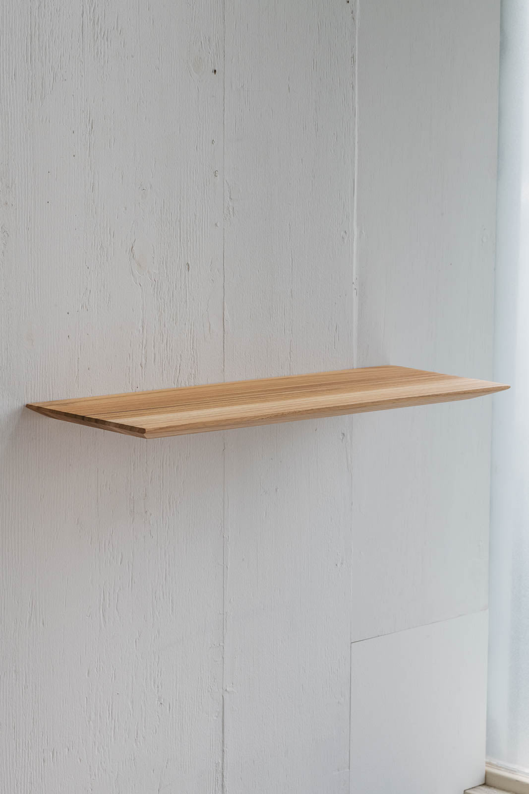 Teak Thin shelf | 棚受け一体型シェルフ