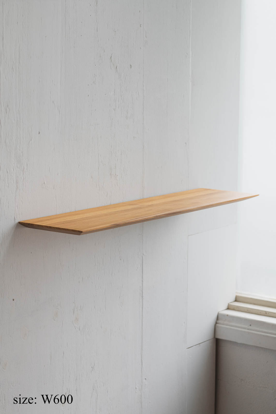 Teak Thin shelf | 棚受け一体型シェルフ