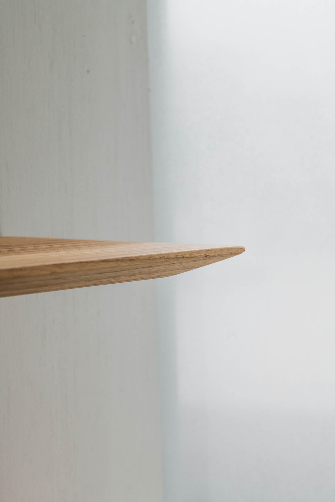 Teak Thin shelf | 棚受け一体型シェルフ