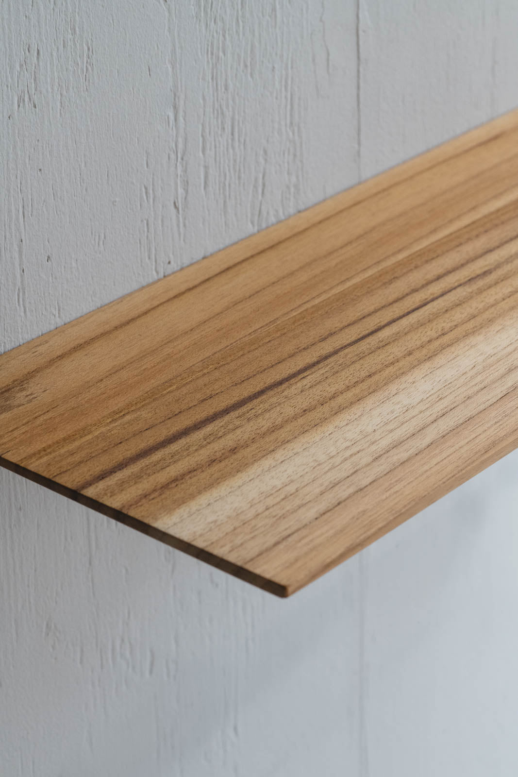 Teak Thin shelf | 棚受け一体型シェルフ