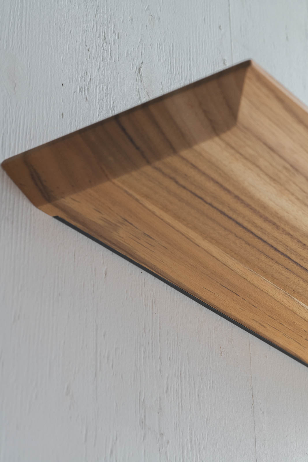 Teak Thin shelf | 棚受け一体型シェルフ