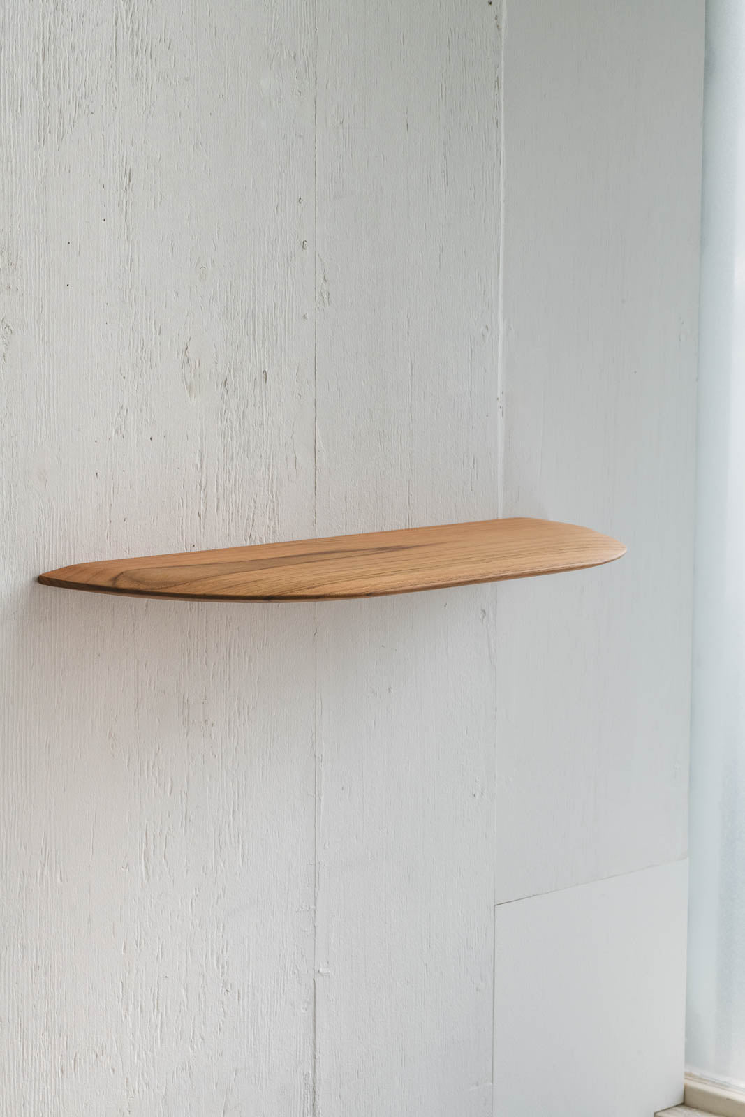 Teak Smooth shelf | 棚受け一体型シェルフ