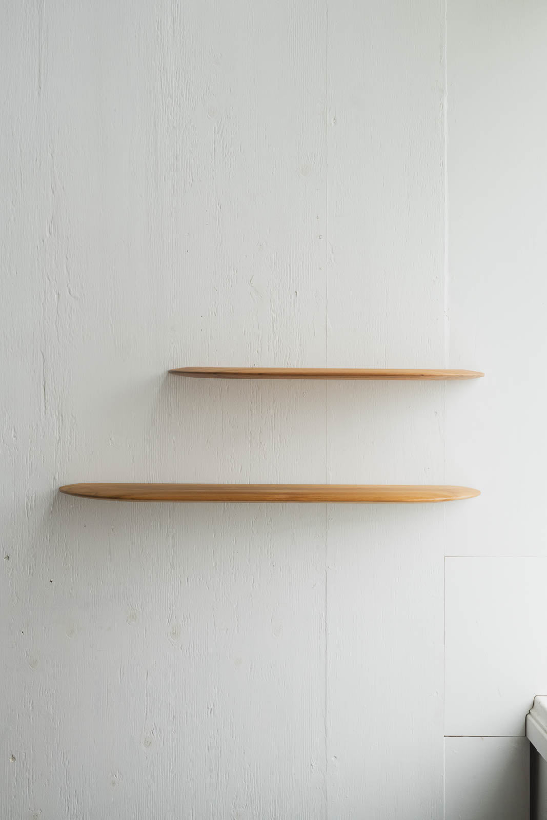 Teak Smooth shelf | 棚受け一体型シェルフ
