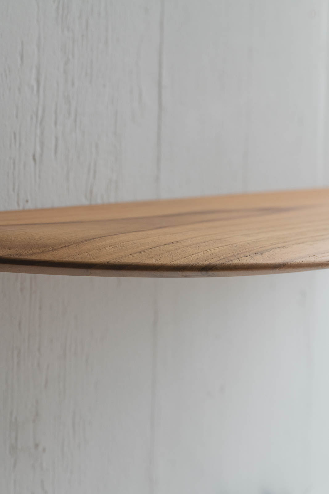 Teak Smooth shelf | 棚受け一体型シェルフ