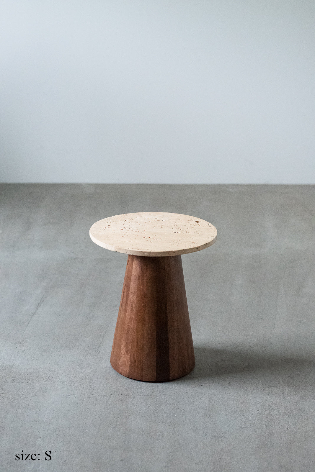 sed/met cone side table