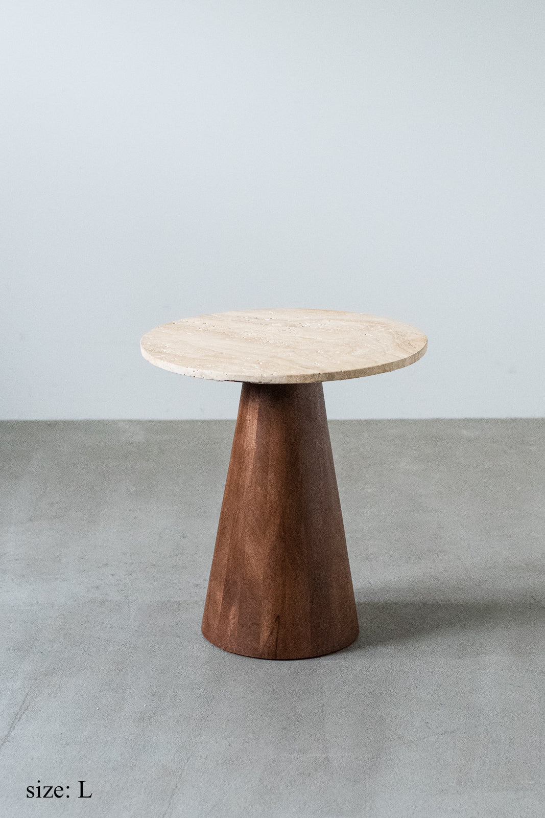 sed/met cone side table