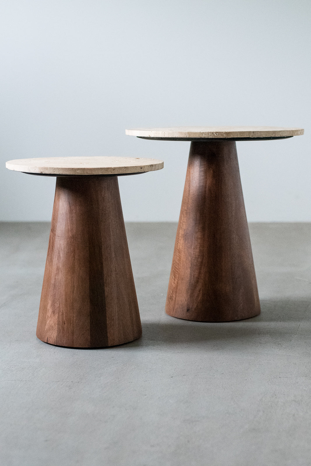 sed/met cone side table