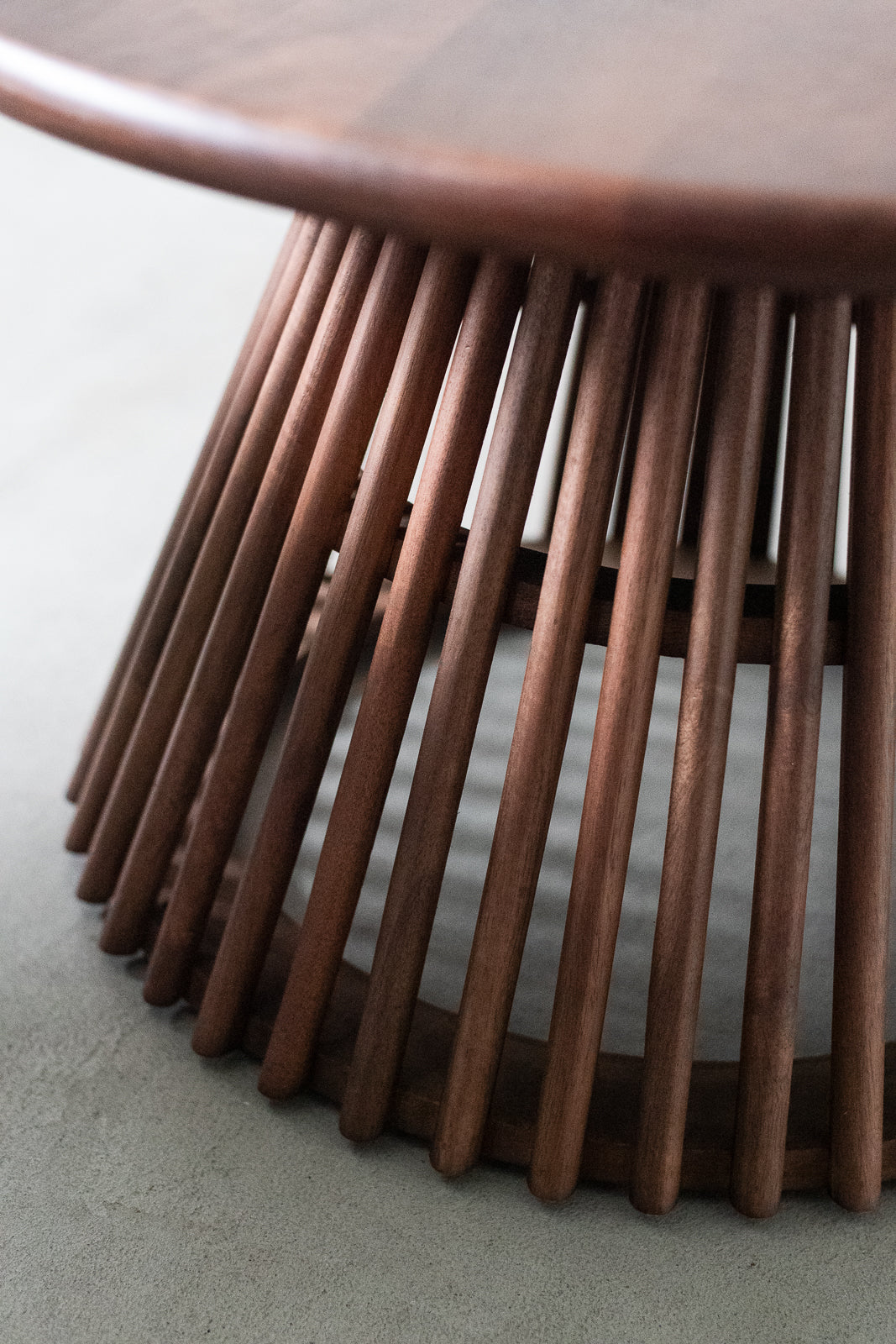 sed/met slat side table