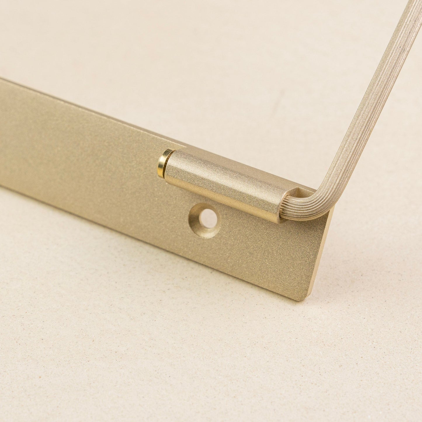 【Bent】 Paper Holder Single -2way- Satin finish(マット仕上げ)※在庫限りで生産終了