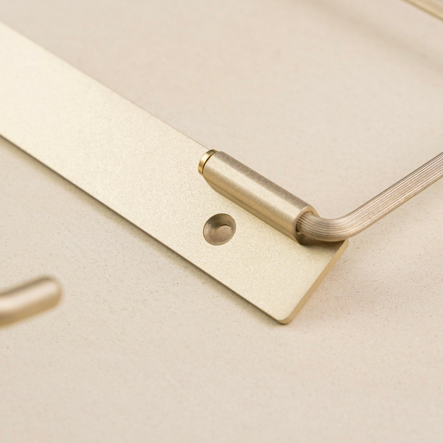 【Bent】 Paper Holder Single -2way- Satin finish(マット仕上げ)※在庫限りで生産終了