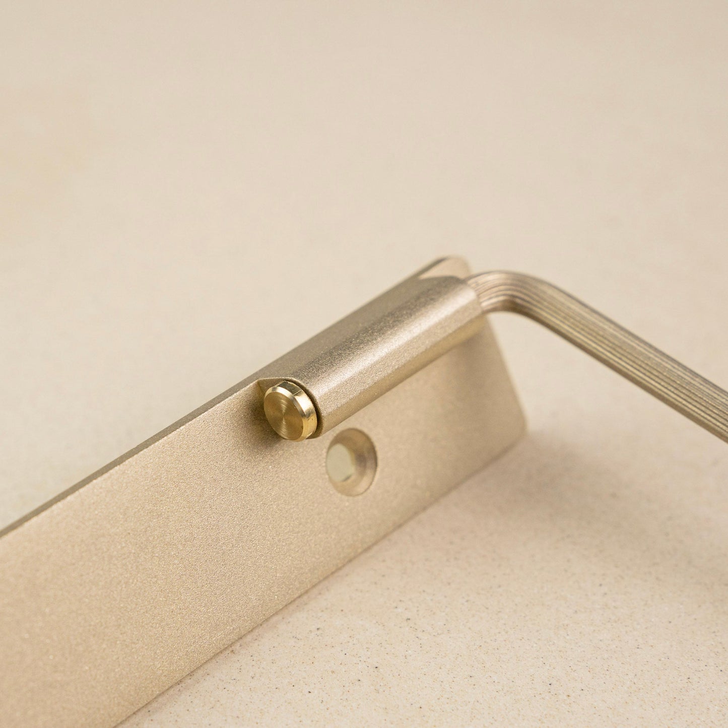 【Bent】 Paper Holder Single -2way- Satin finish(マット仕上げ)※在庫限りで生産終了