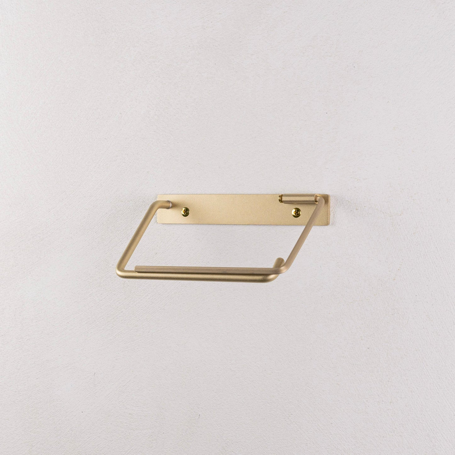 【Bent】 Paper Holder Single -2way- Satin finish(マット仕上げ)※在庫限りで生産終了