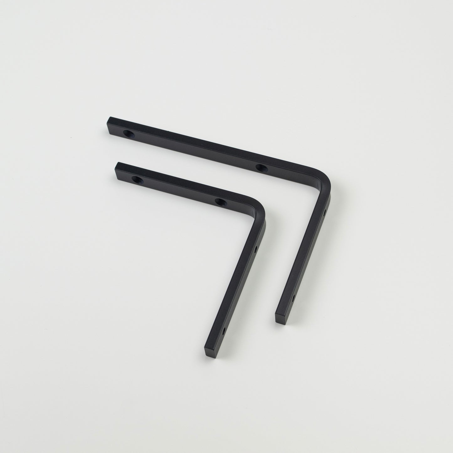 【Bent】 Flat Bracket (S/L) BK アイアン
