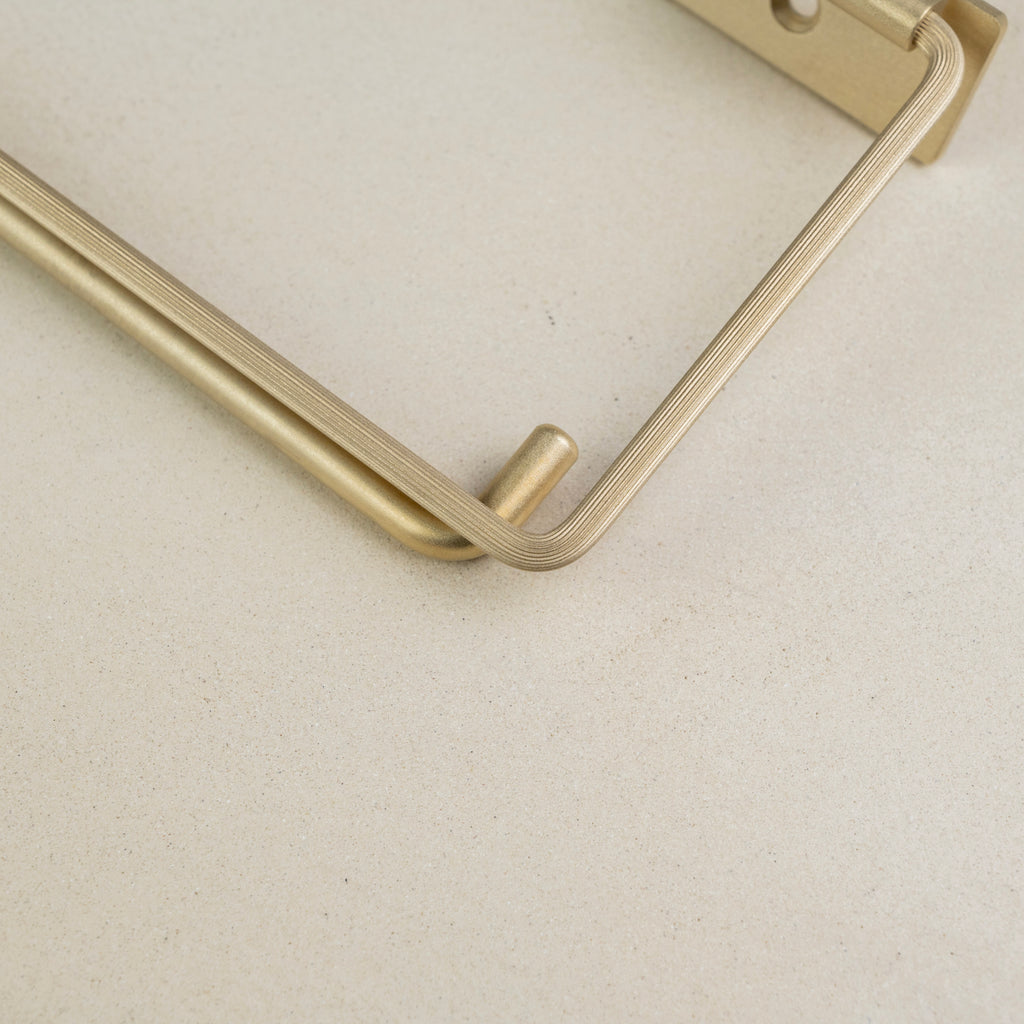 【Bent】 Paper Holder Double -2way- Satin finish(マット仕上げ)
