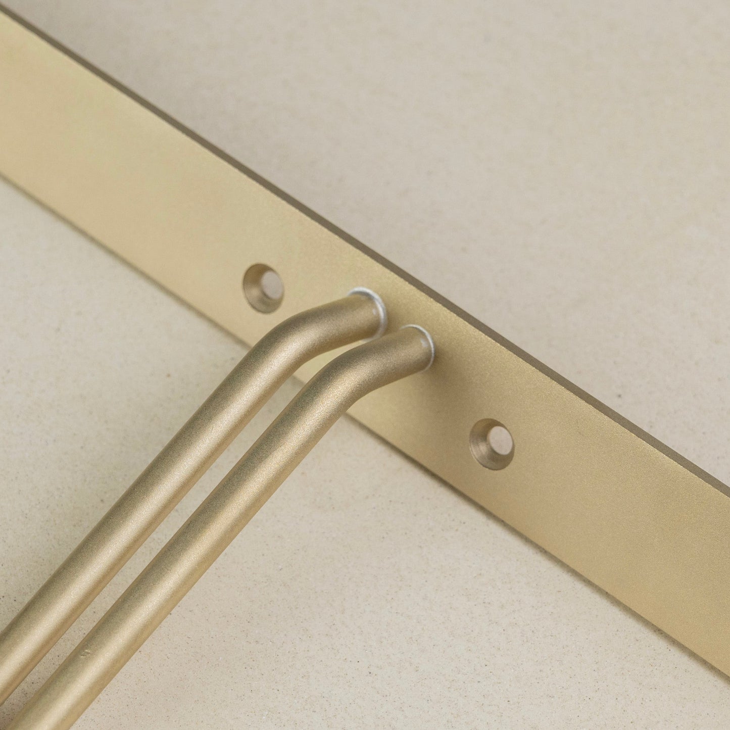 【Bent】 Paper Holder Double -2way- Satin finish(マット仕上げ)※在庫限りで生産終了