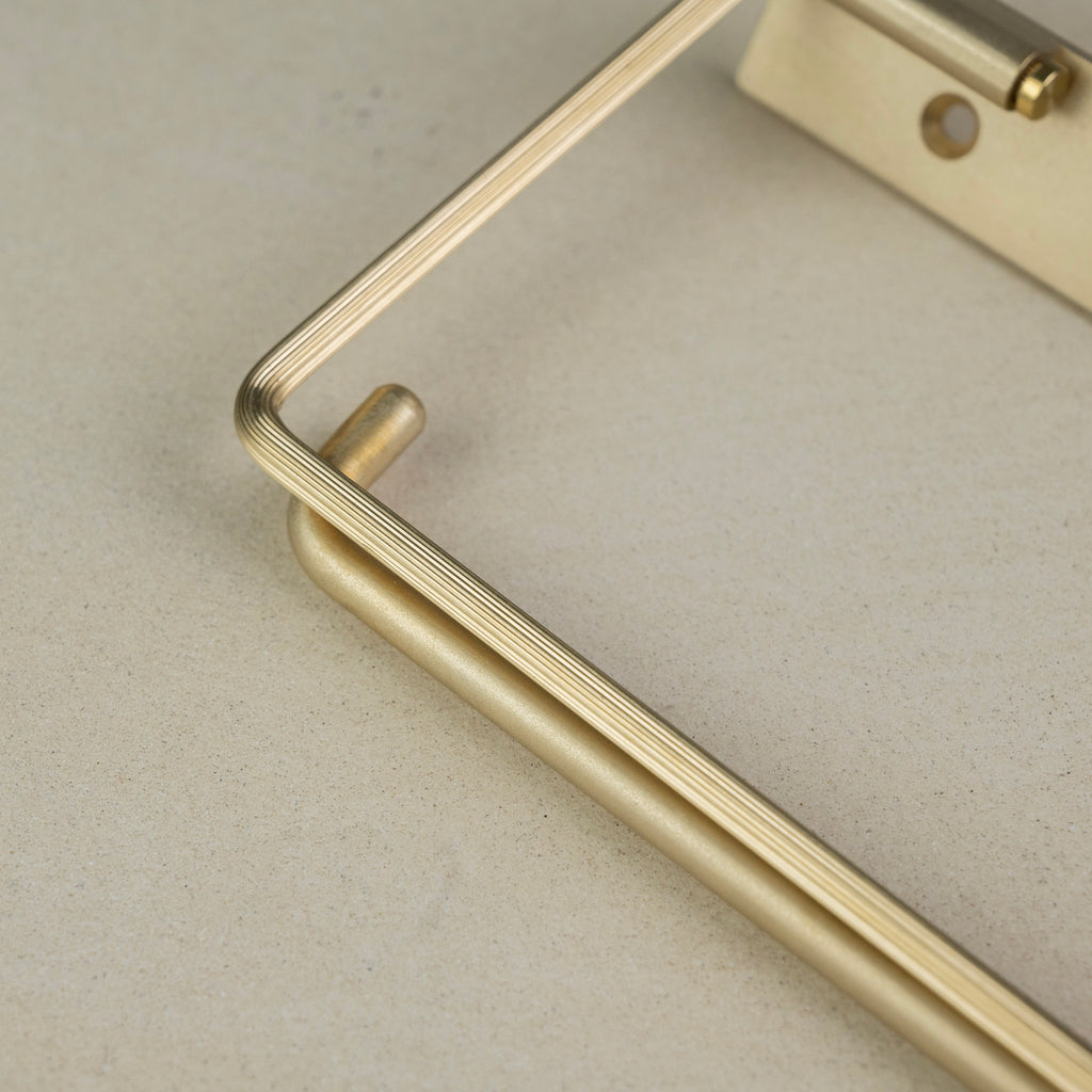 【Bent】 Paper Holder Double -2way- Satin finish(マット仕上げ)