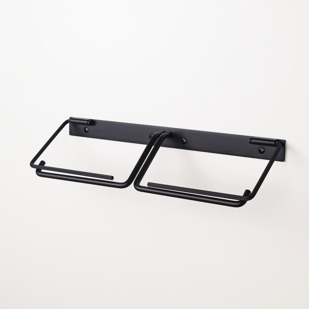 【Bent】 Paper Holder Double -2way- BK ※在庫限りで生産終了