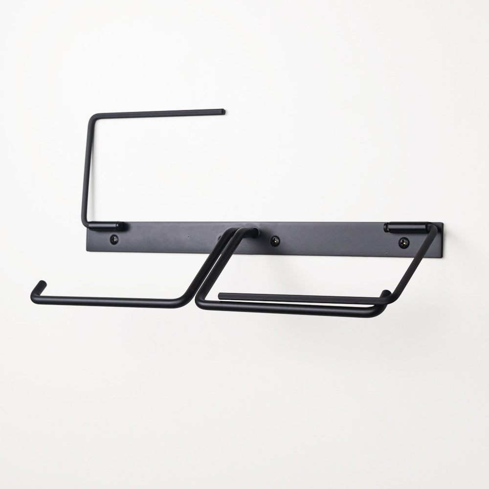 【Bent】 Paper Holder Double -2way- BK ※在庫限りで生産終了
