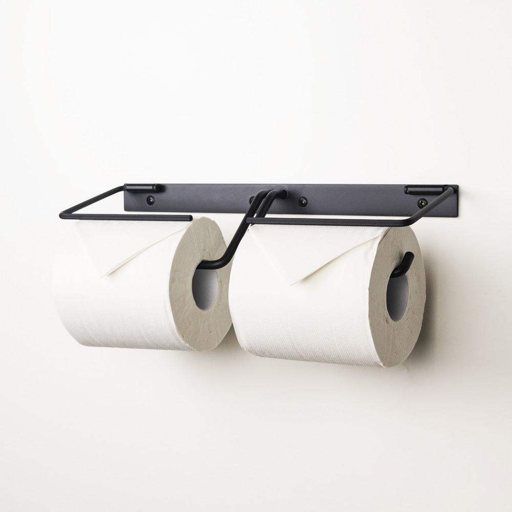 【Bent】 Paper Holder Double -2way- BK ※在庫限りで生産終了