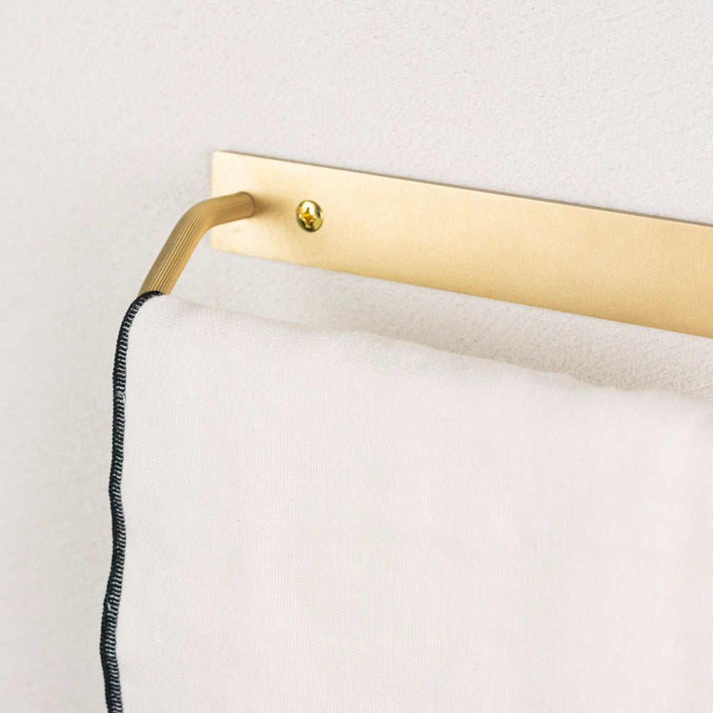 【Bent】Towel Holder -2way- Satin finish(マット仕上げ)※在庫限りで生産終了