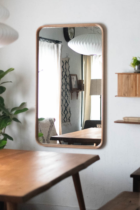 Oak frame ミラー Square L