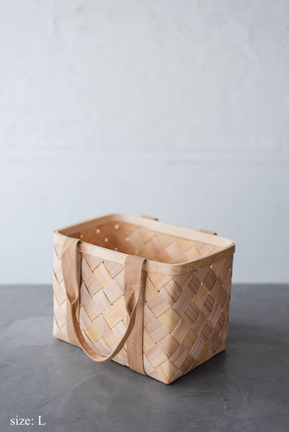 Snokka Basket Bag Beige
