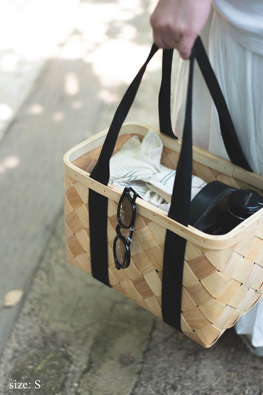 Snokka Basket Bag Black