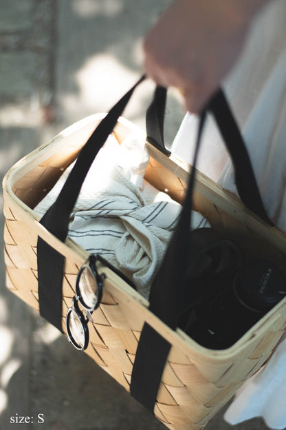 Snokka Basket Bag Black
