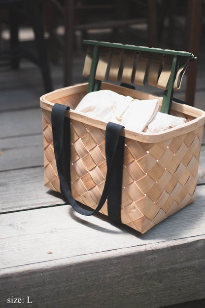 Snokka Basket Bag Black
