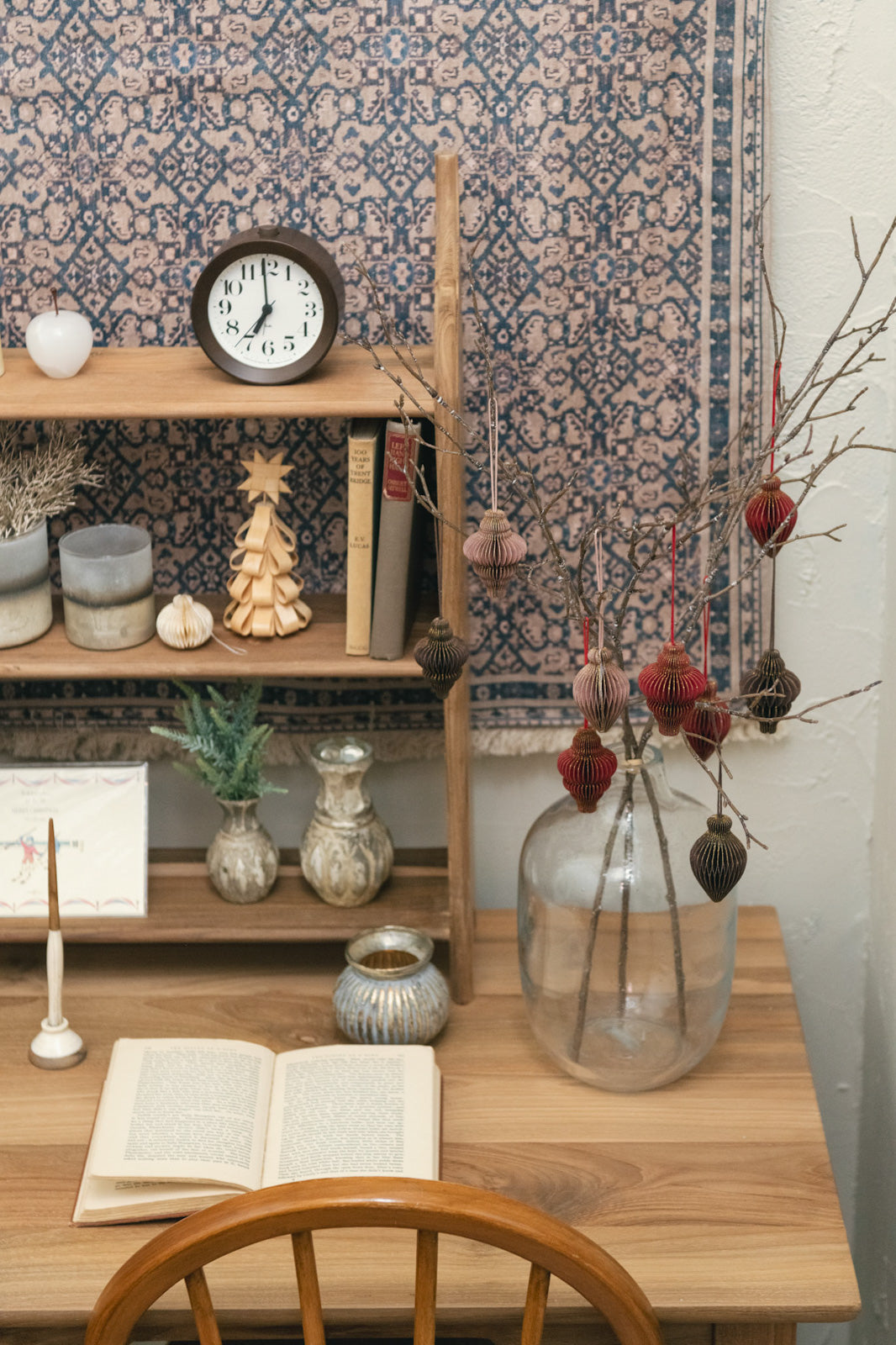 バーチブランチ 75cm ブラウン/ホワイト 3本セット