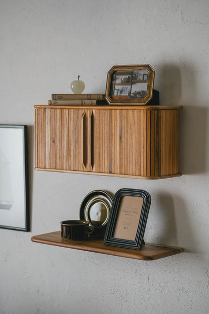 Teak shelf 500 | 棚受け一体型シェルフ