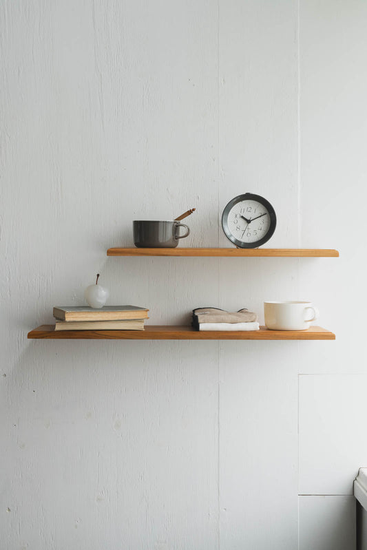 Teak Classic shelf | 棚受け一体型シェルフ