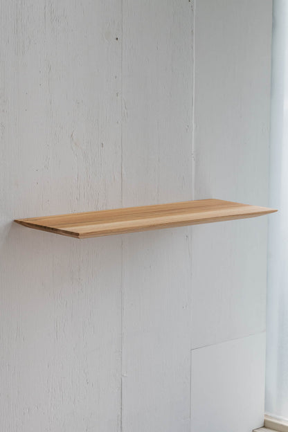 Teak Thin shelf | 棚受け一体型シェルフ