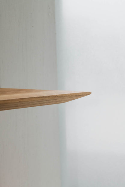 Teak Thin shelf | 棚受け一体型シェルフ