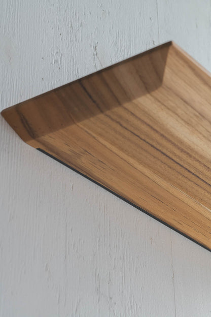 Teak Thin shelf | 棚受け一体型シェルフ